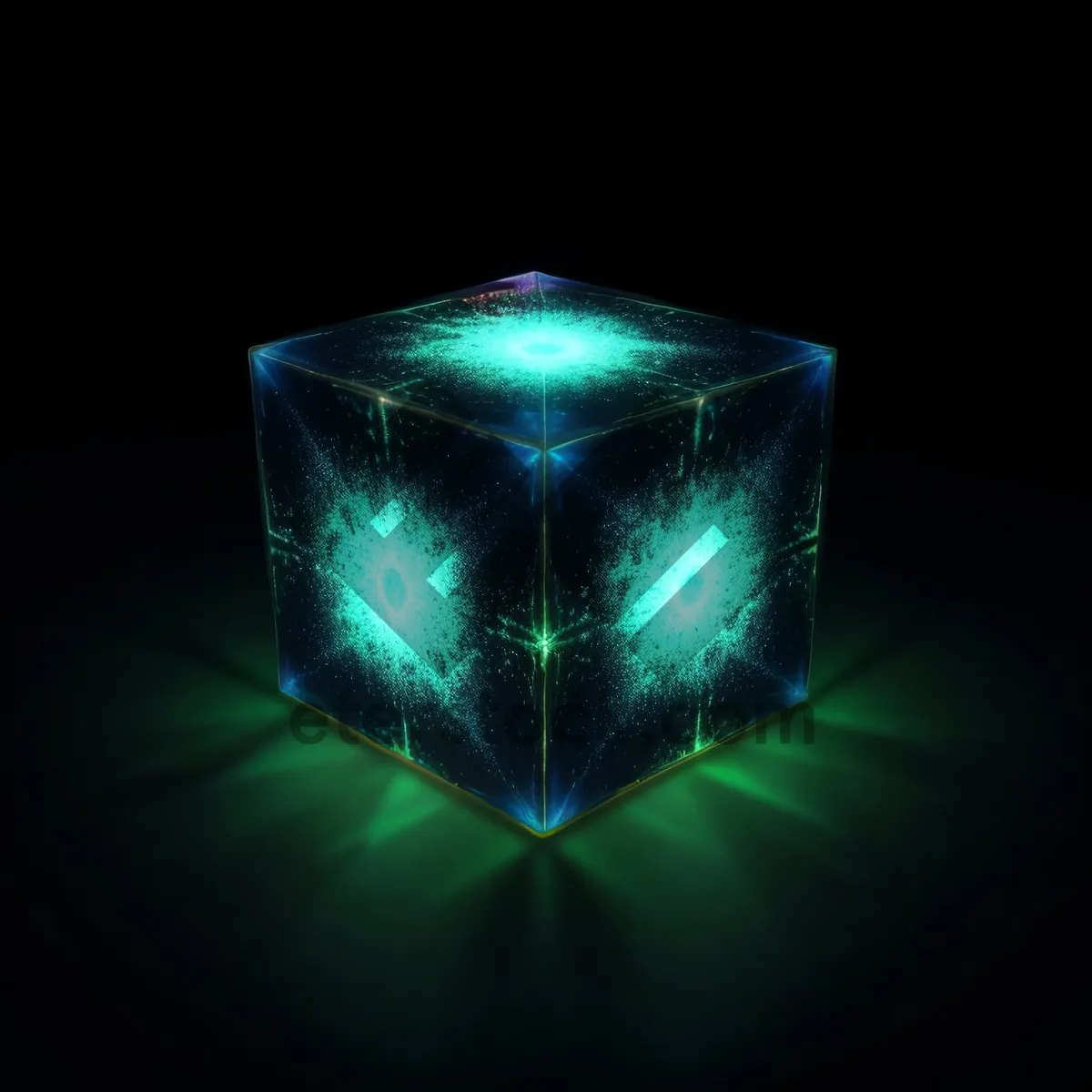 Picture of Bright laser star in space fantasy wallpaper.