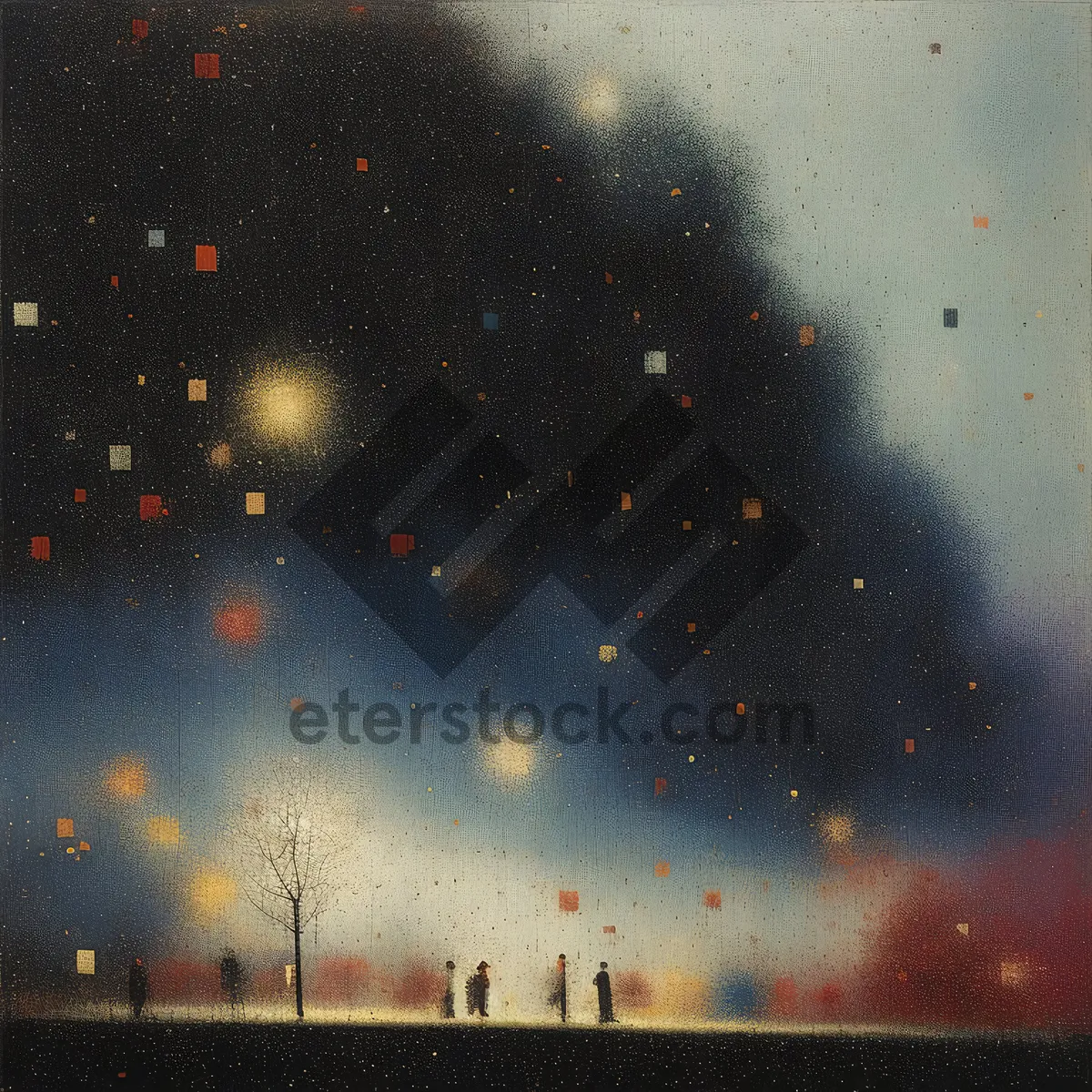 Picture of Bright Galaxy Starry Universe Space Fantasy Texture Sky Image