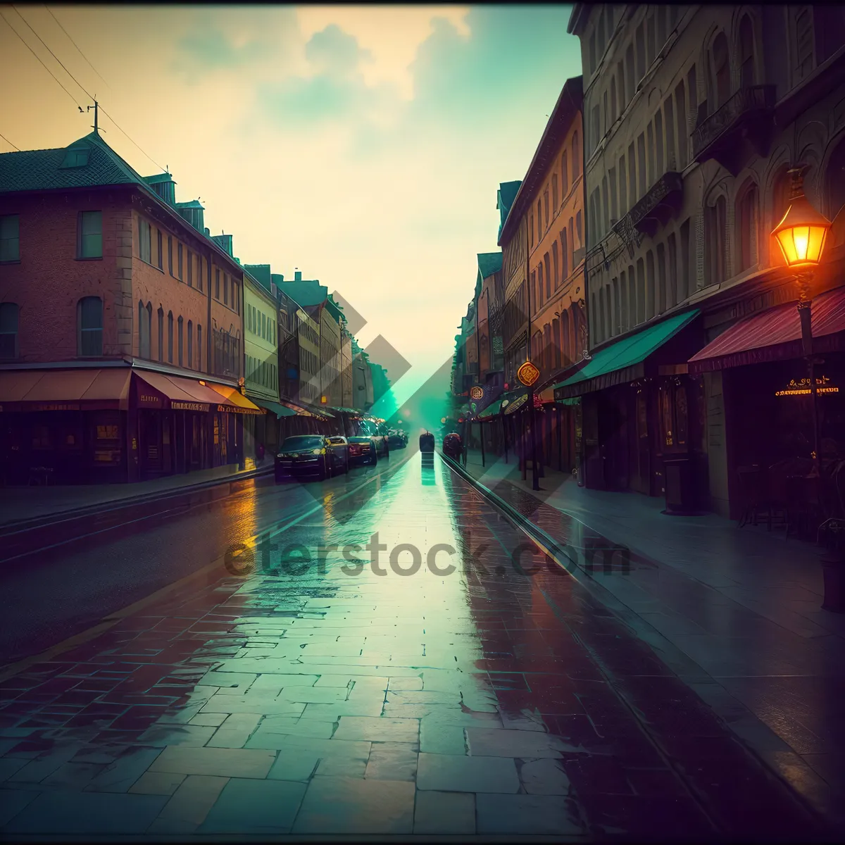 Picture of Captivating Night View of Historic City Bridge