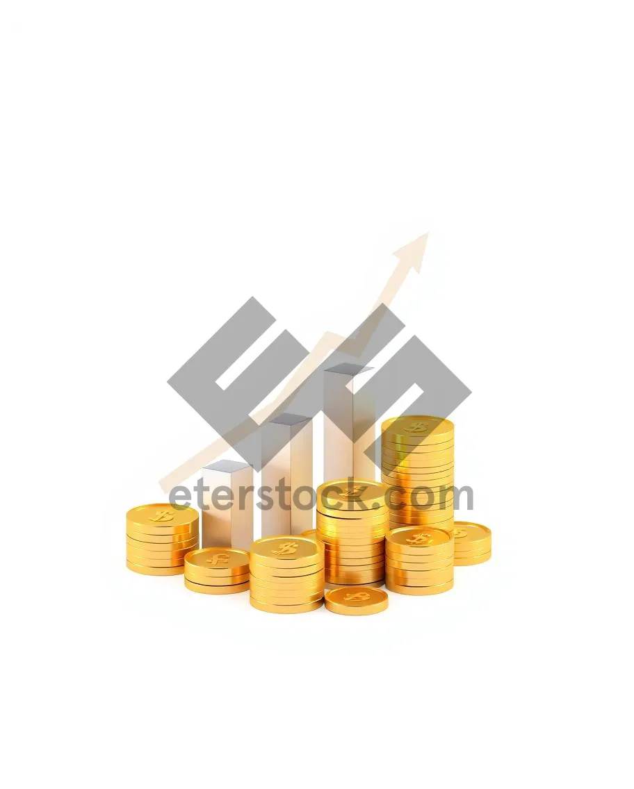 Picture of Golden Wealth Stack for Business Success