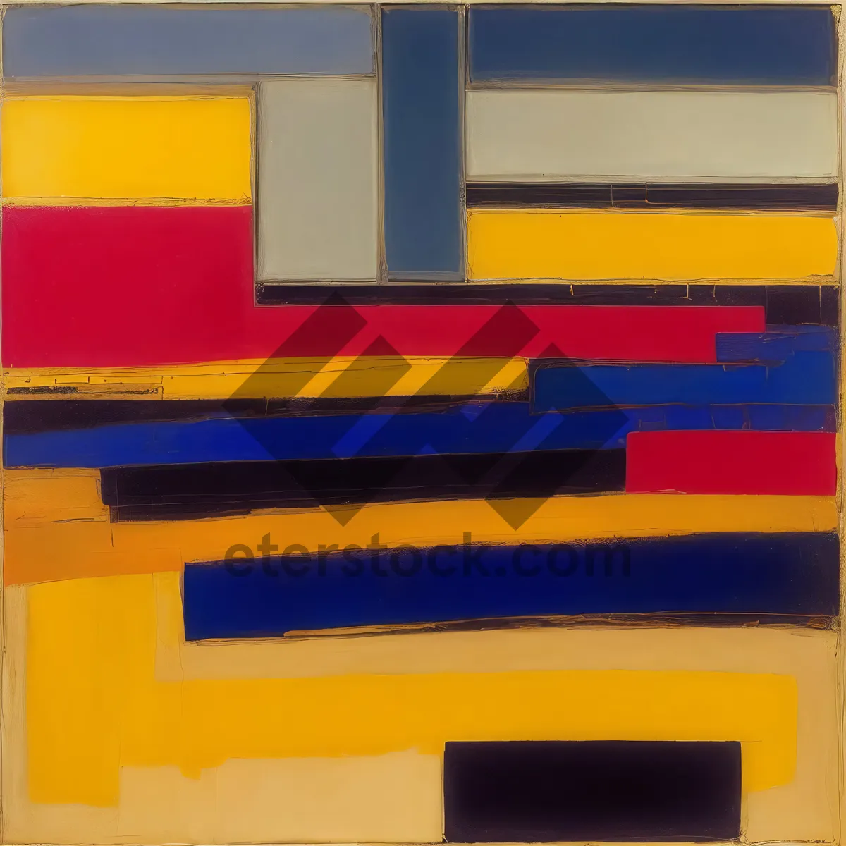 Picture of Bright and Colorful Education Set: Yellow Symbol Design