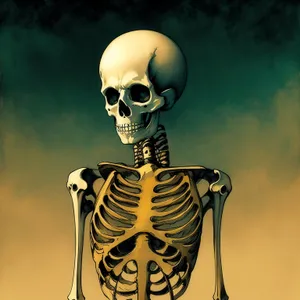 Haunted Skeleton Sculpture - Frightening Pirate Pose