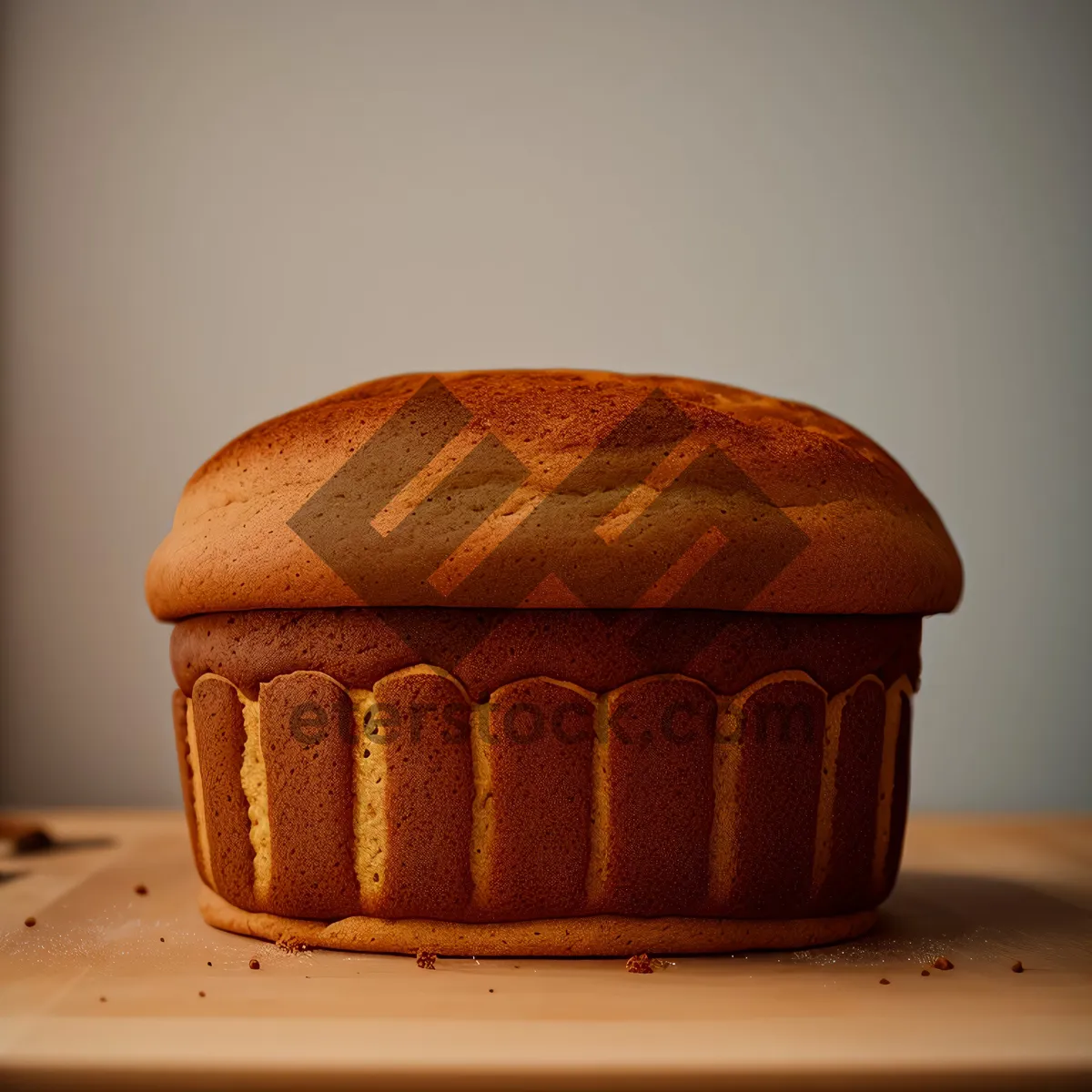 Picture of Delicious Chocolate Muffin for a Sweet Breakfast Treat