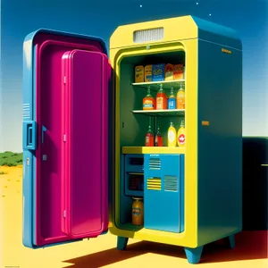 Modern Vending Machine for Convenient Communication