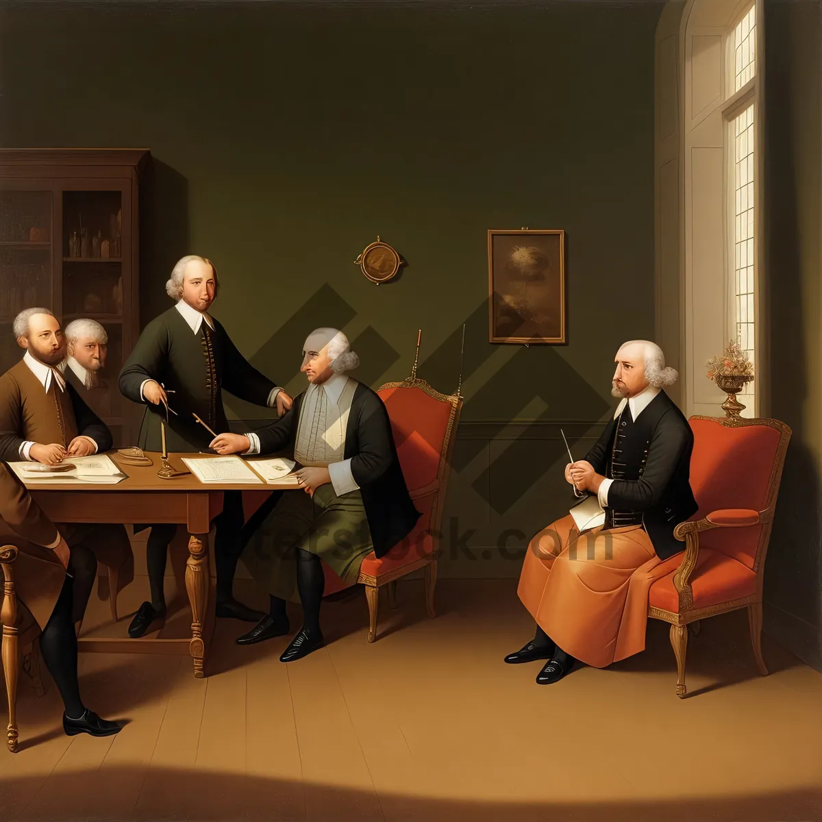 Picture of Professional team meeting in corporate office