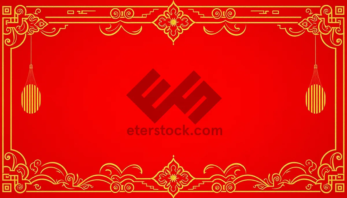 Picture of Snowflake Ornate Winter Holiday Celebration Card Design