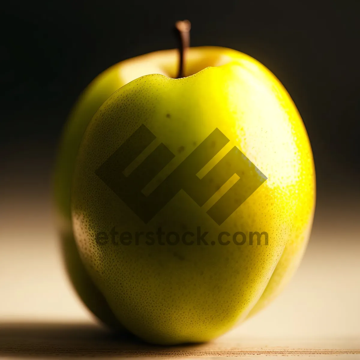 Picture of Juicy Golden Delicious Apple: Fresh and Healthy Snack