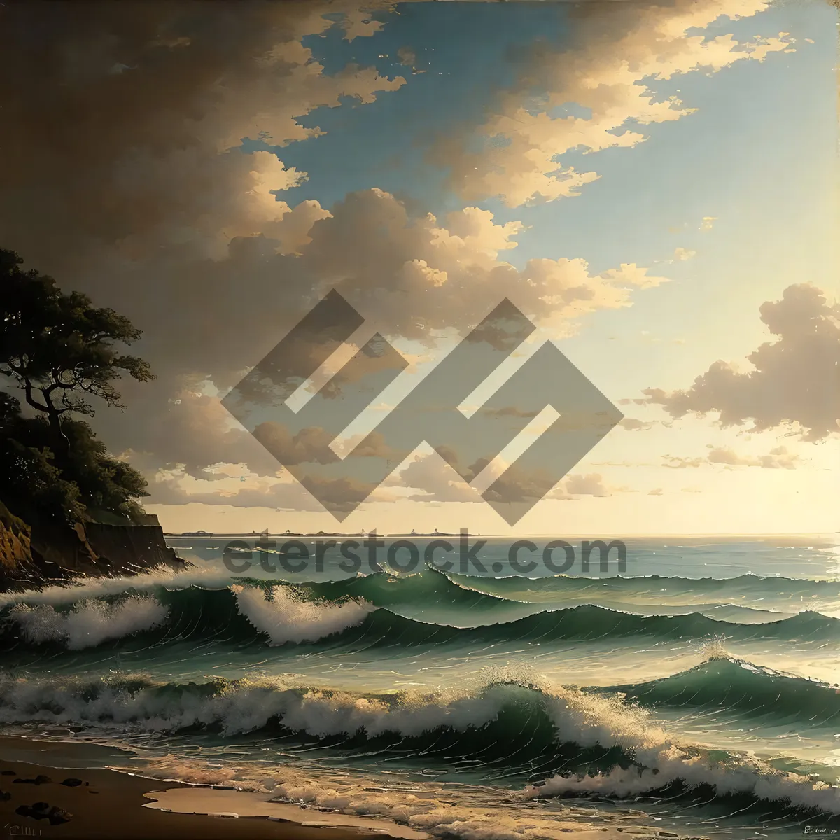 Picture of Sandy Serenity: A Tropical Coastal Getaway