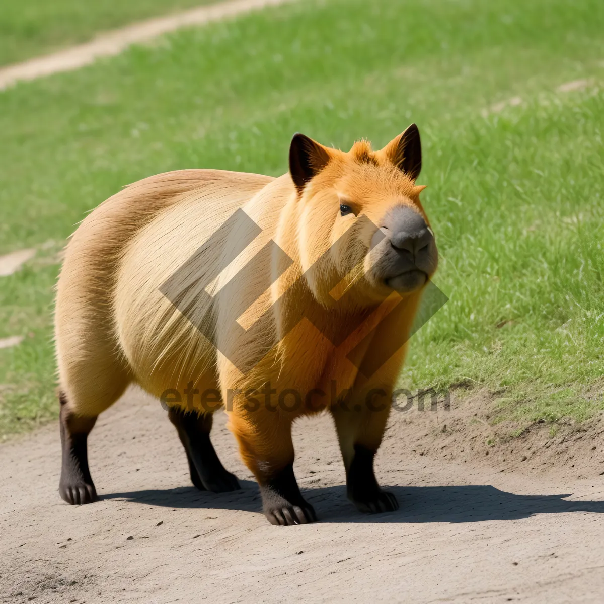 Picture of Wild Tapir Piggy Bank in Pasture