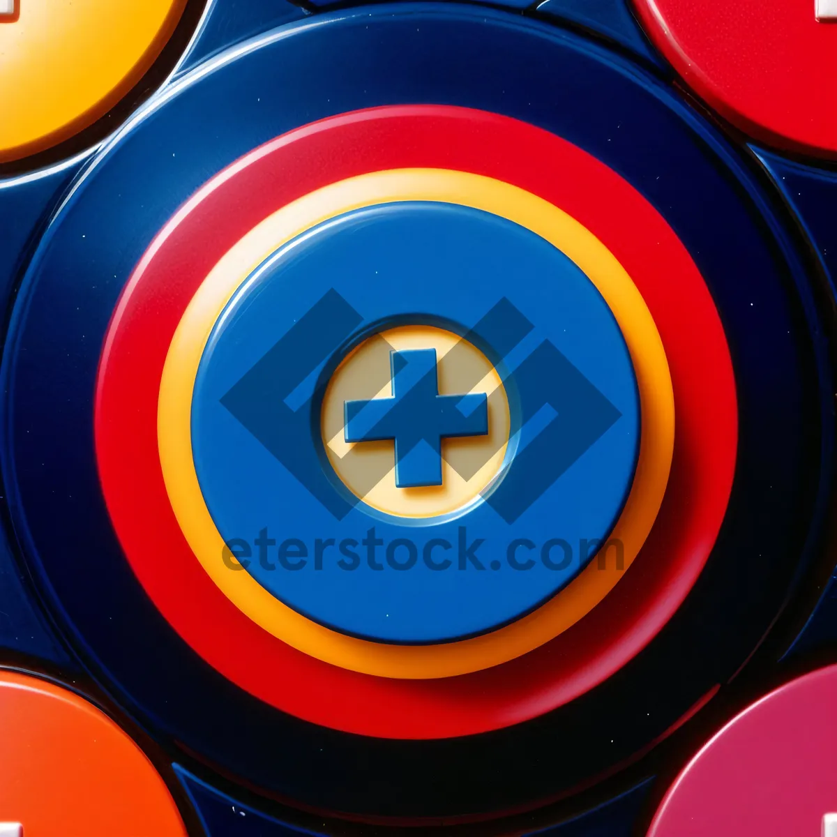 Picture of Shiny Round Web Button Icon