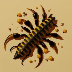 Centipede Larva - Arthropod Insect Invertebrate Louse