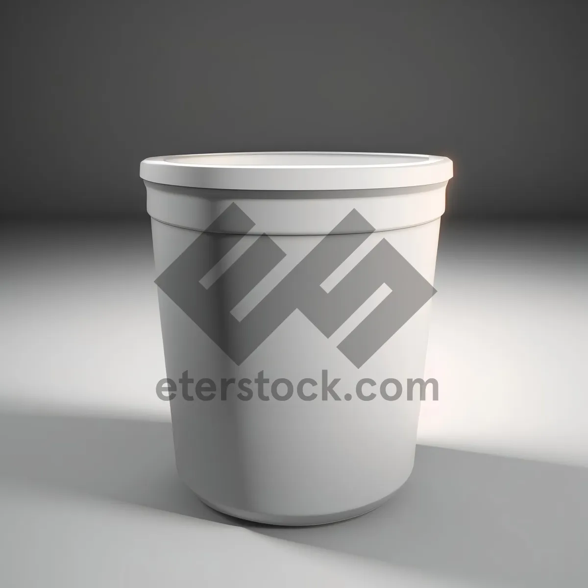 Picture of Empty ceramic coffee mug on saucer.