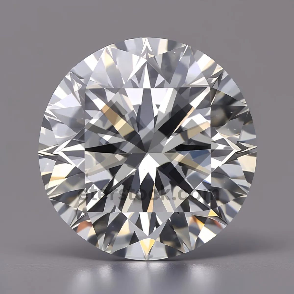 Picture of Exquisite Diamond Gemstone - Shimmering Symbol of Luxury