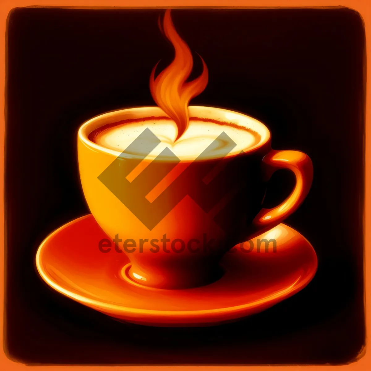 Picture of Dark Breakfast Morning Coffee Cup Aroma Mug