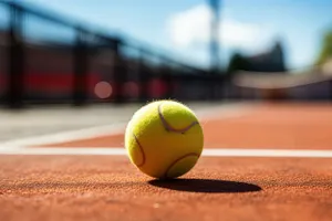 Healthy yellow fruit for a tennis match