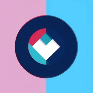 3D Button Circle Web Icon Design