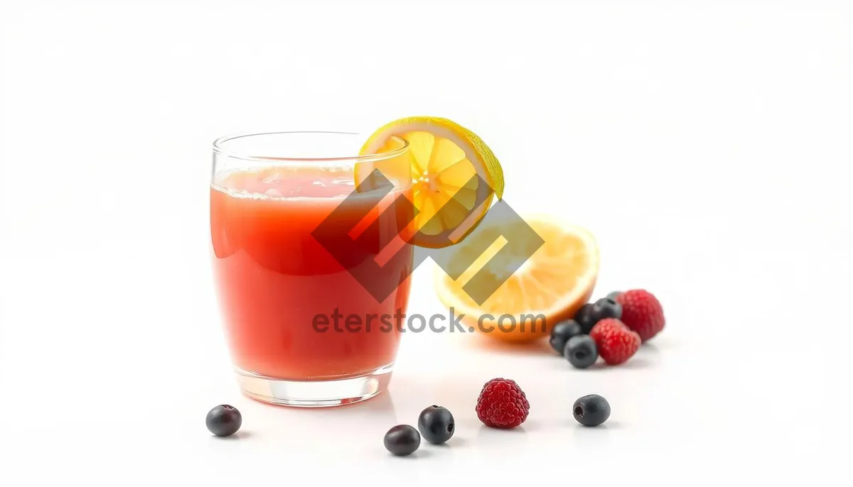 Picture of Refreshing orange berry tea for a healthy breakfast option.