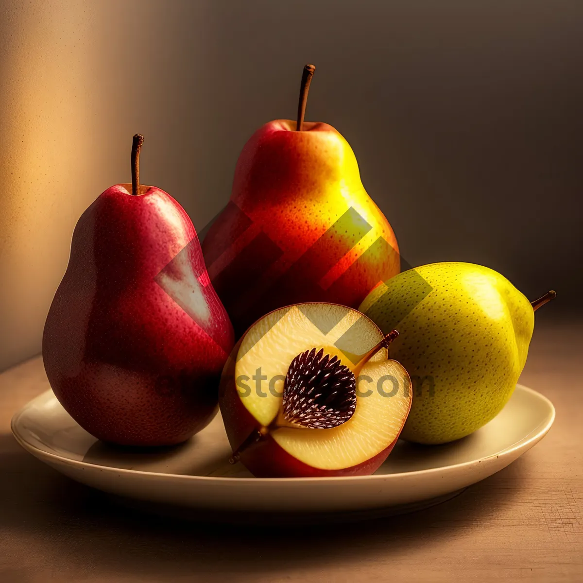 Picture of Juicy, Sweet Pears - Fresh and Nutritious Edible Fruit