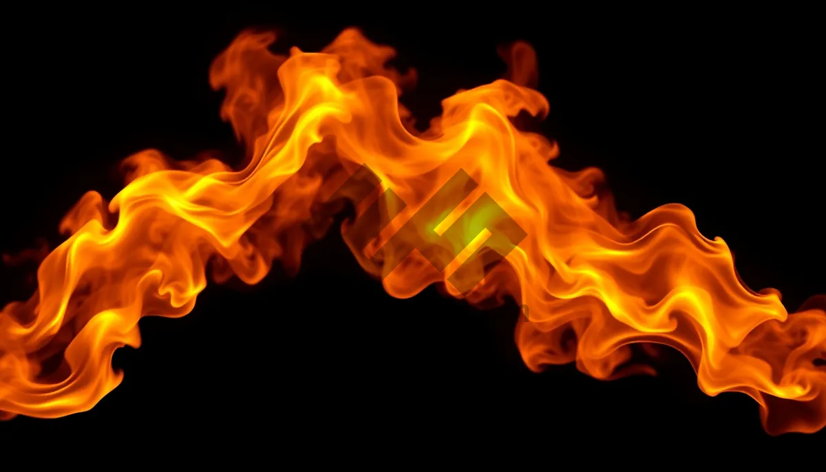 Picture of Fiery Blaze Art Design Texture Light Energy