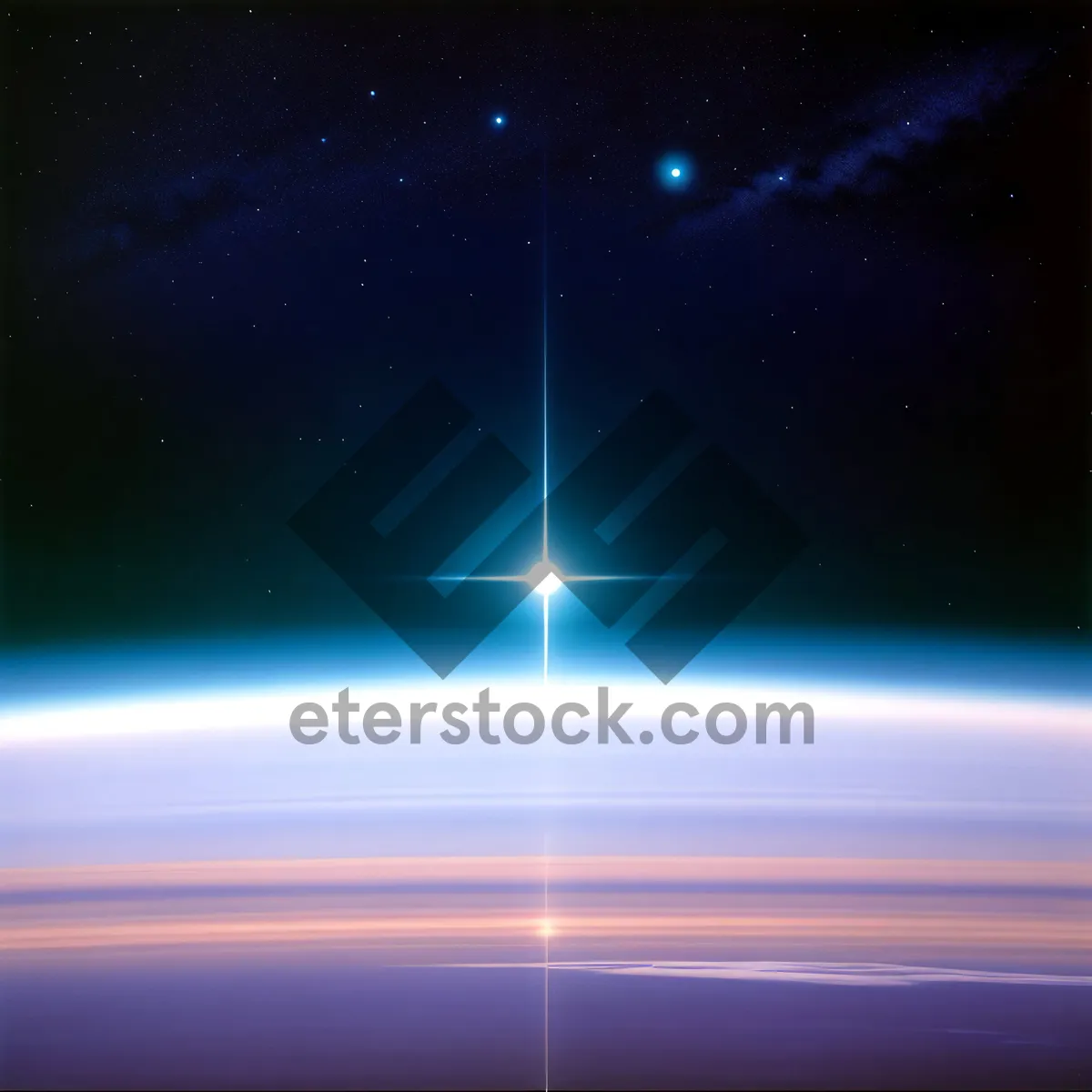 Picture of Fantasy Night Sky: A Shiny Galactic Optical Design