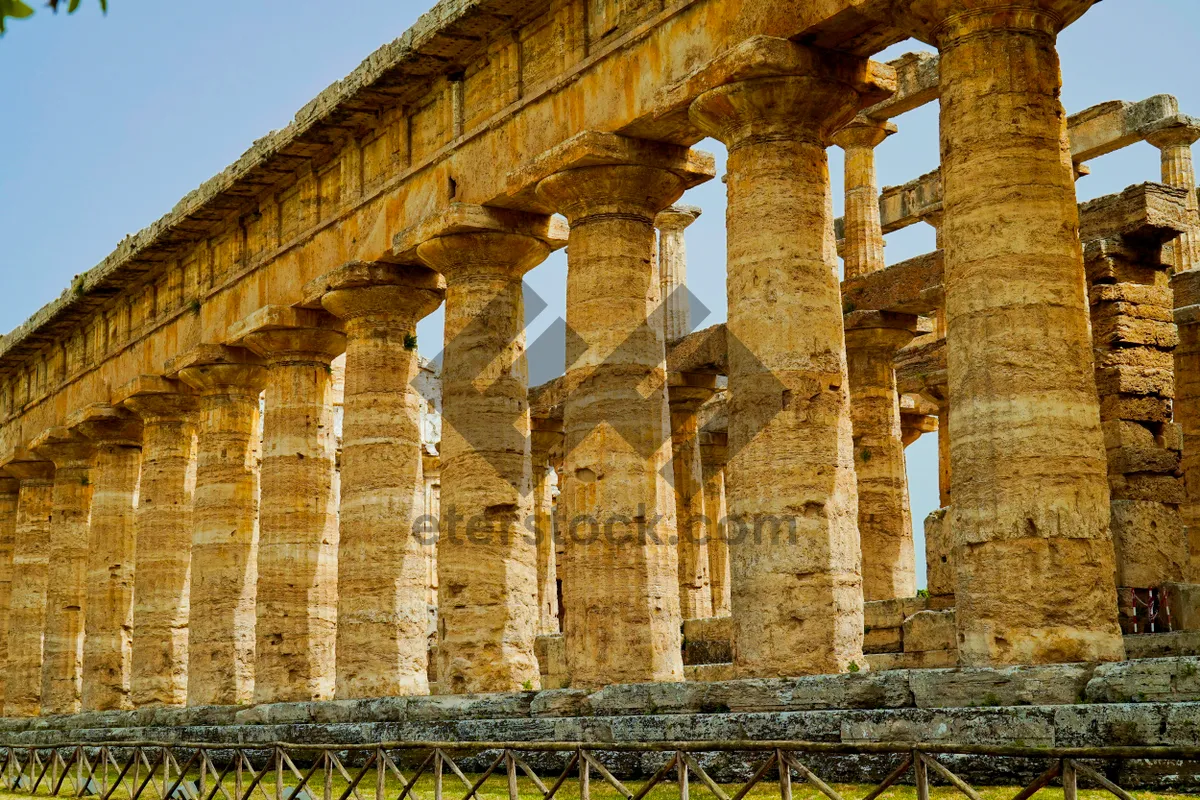 Picture of Ancient Roman Ruins in Historic City Center