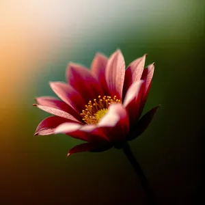 Pink Daisy Blossom: Vibrant Flora in Full Bloom