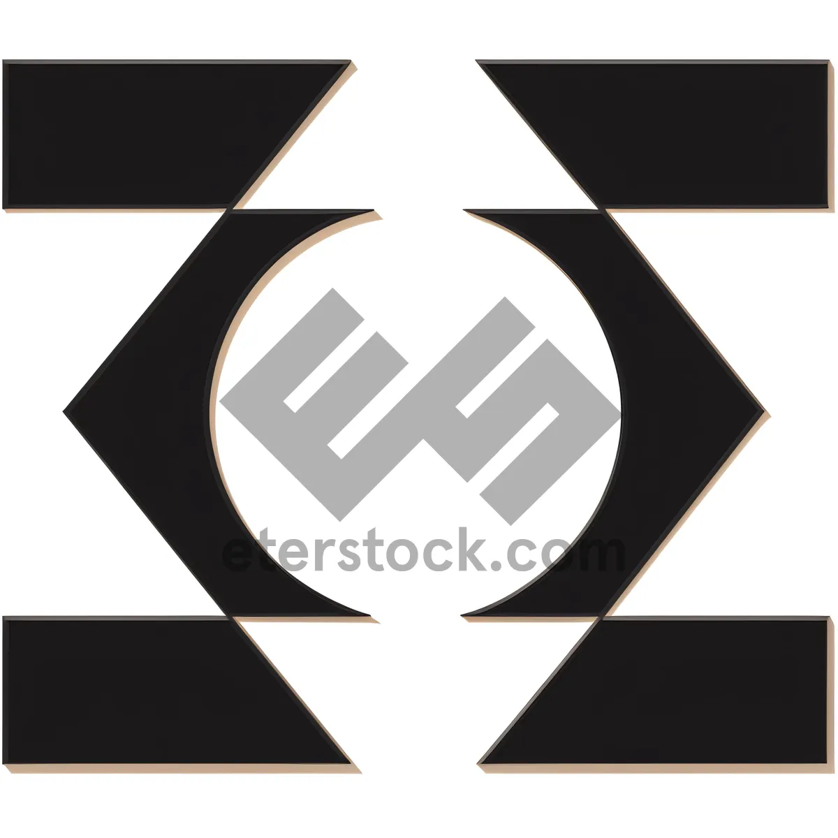Picture of Heraldic Symbolic Design - Decorative Graphic Element