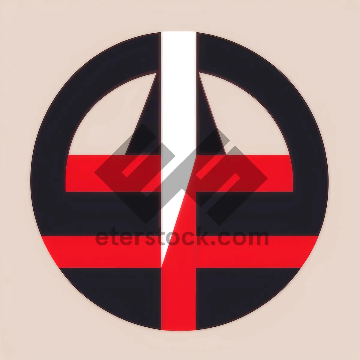 Picture of Patriot Button: Round Circle Web Warning Icon