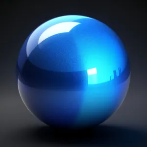 Shiny Glass Earth Globe Icon