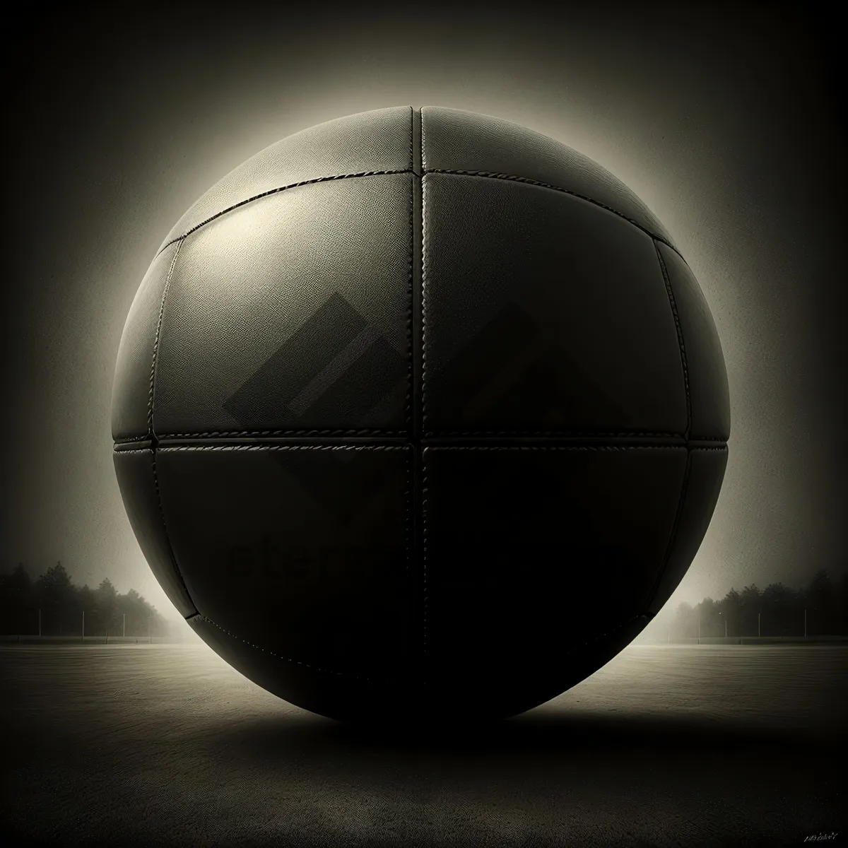 Picture of Soccer-themed 3D Lampshade Design with World Sphere