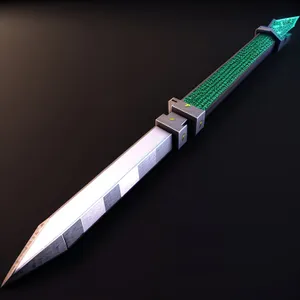 Dagger-shaped Steel Letter Opener Tool