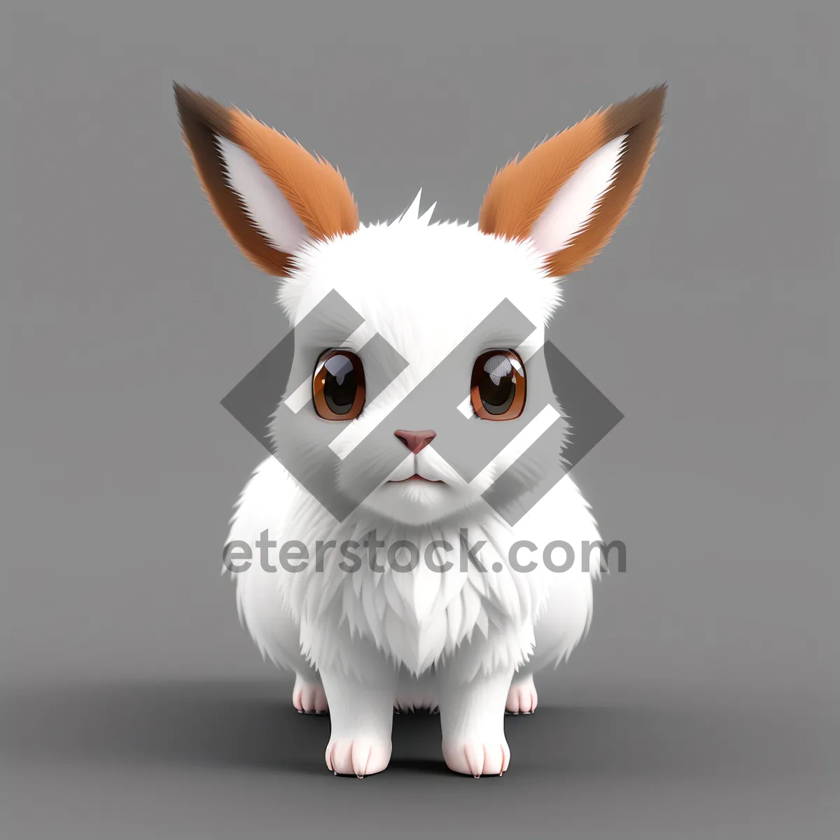 Picture of Furry Bunny Ears: Adorable, Cute, and Fluffy Creature