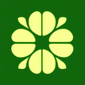 Green Leaf Icon Set - Eco-Friendly Recycling Symbols