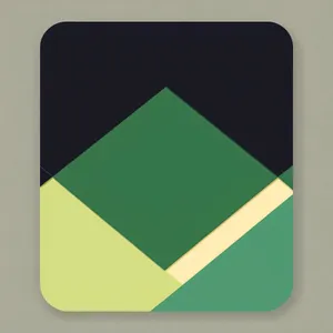 Blank Paper Frame Icon - Clean Snapshot Square Post