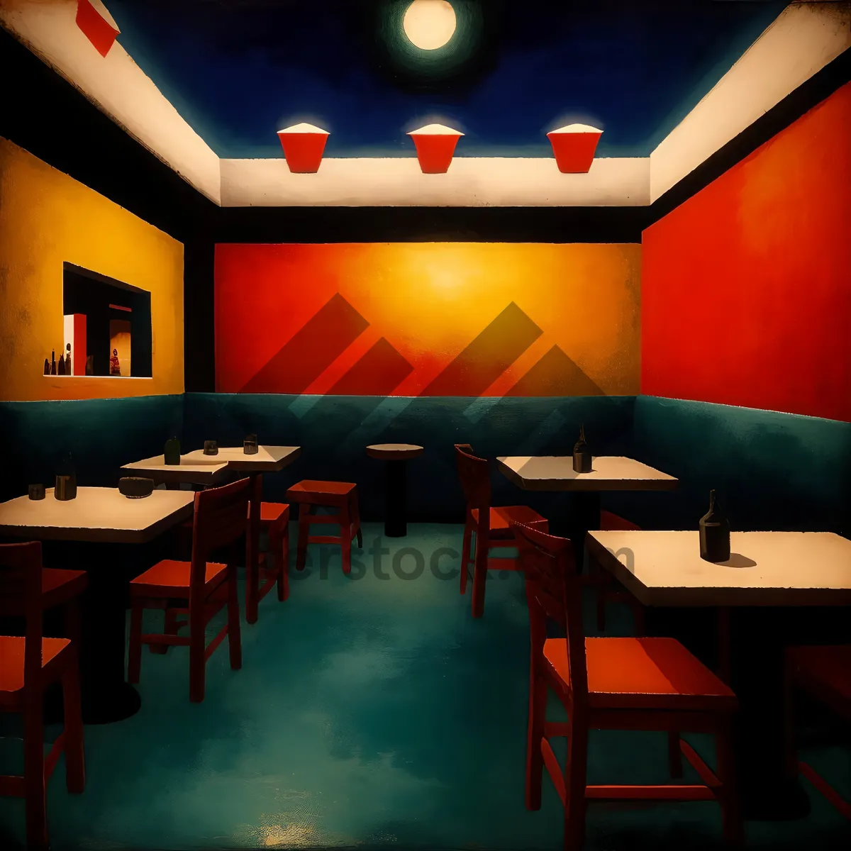 Picture of Modern luxury living room with contemporary design.