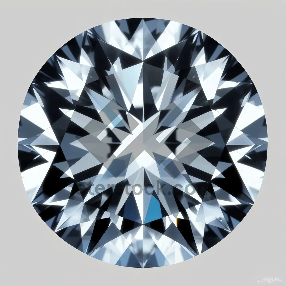 Picture of Brilliant Diamond – Shiny Symbol of Graphic Design