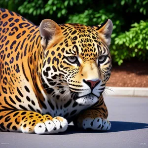 Intense Stare of the Striped Jaguar