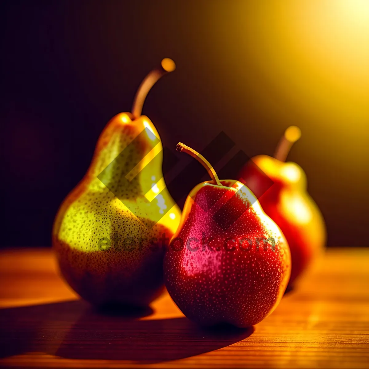 Picture of Ripe and Juicy Pear - A Sweet and Healthy Delight!