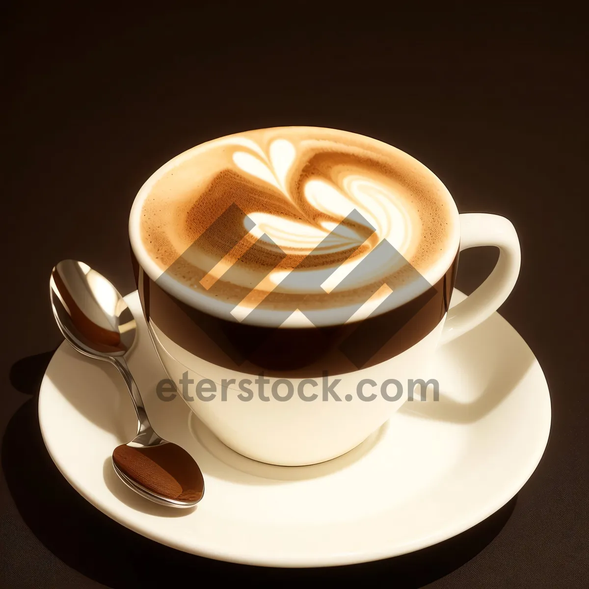 Picture of Fresh Breakfast Spread on Dark Table