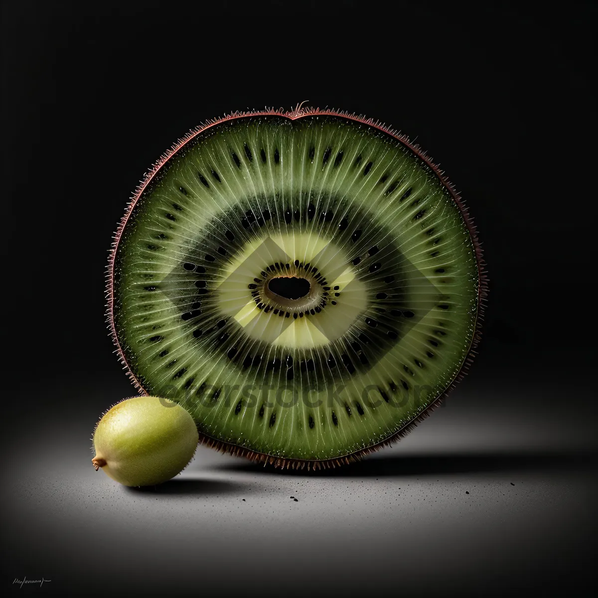 Picture of Juicy Kiwi Slice - Fresh Tropical Fruit Burst