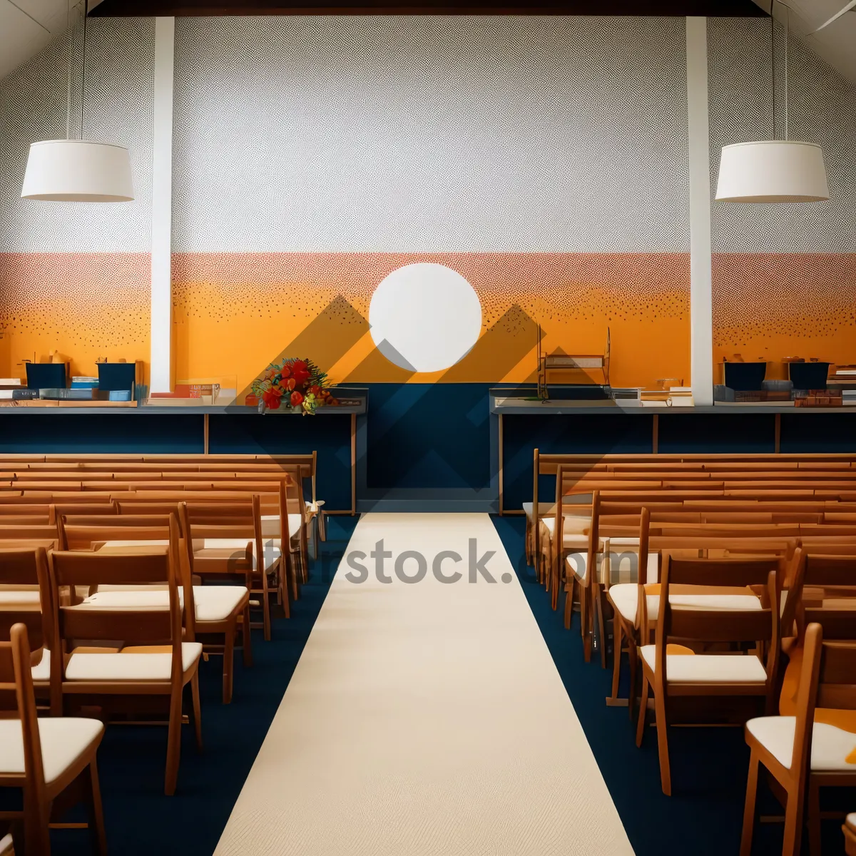 Picture of Contemporary Kitchen: Modern Indoor Restaurant Interior Design