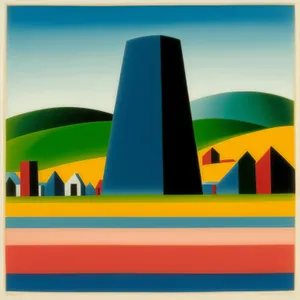 Patriotic Flag Symbol of a Nation