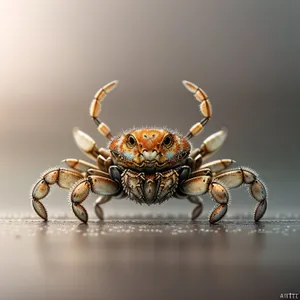 Dangerous Arachnid: Spider and Scorpion