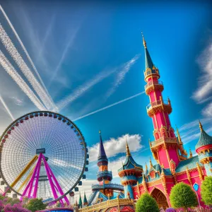 Famous City Park's Iconic Ferris Wheel Soaring High