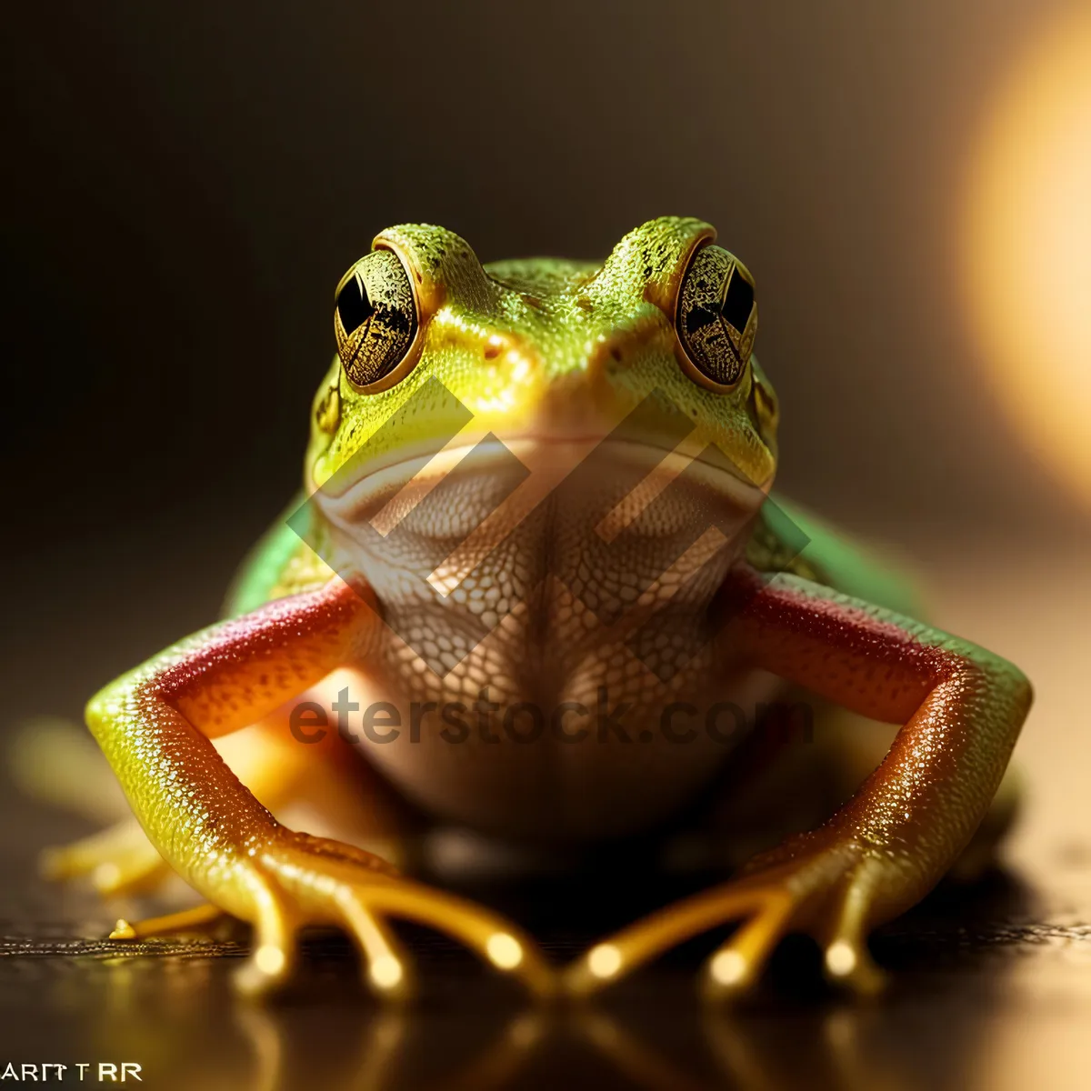 Picture of Colorful Eyed Tree Frog in Wildlife