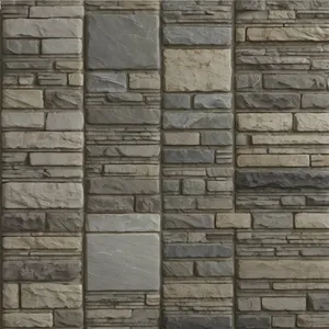 Urban Grunge: A Weathered Stone Wall