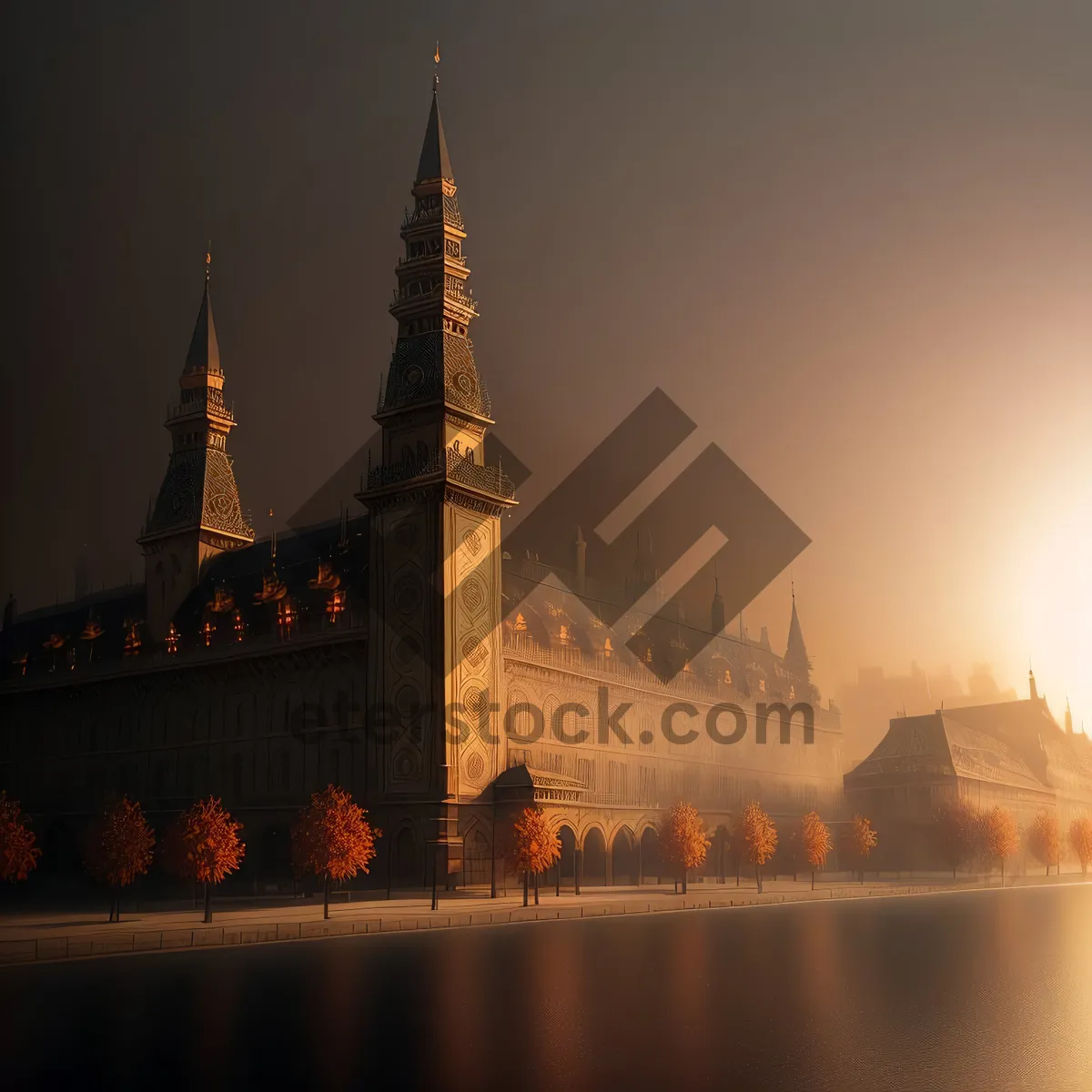 Picture of Riverside Palace: Majestic Castle by the River