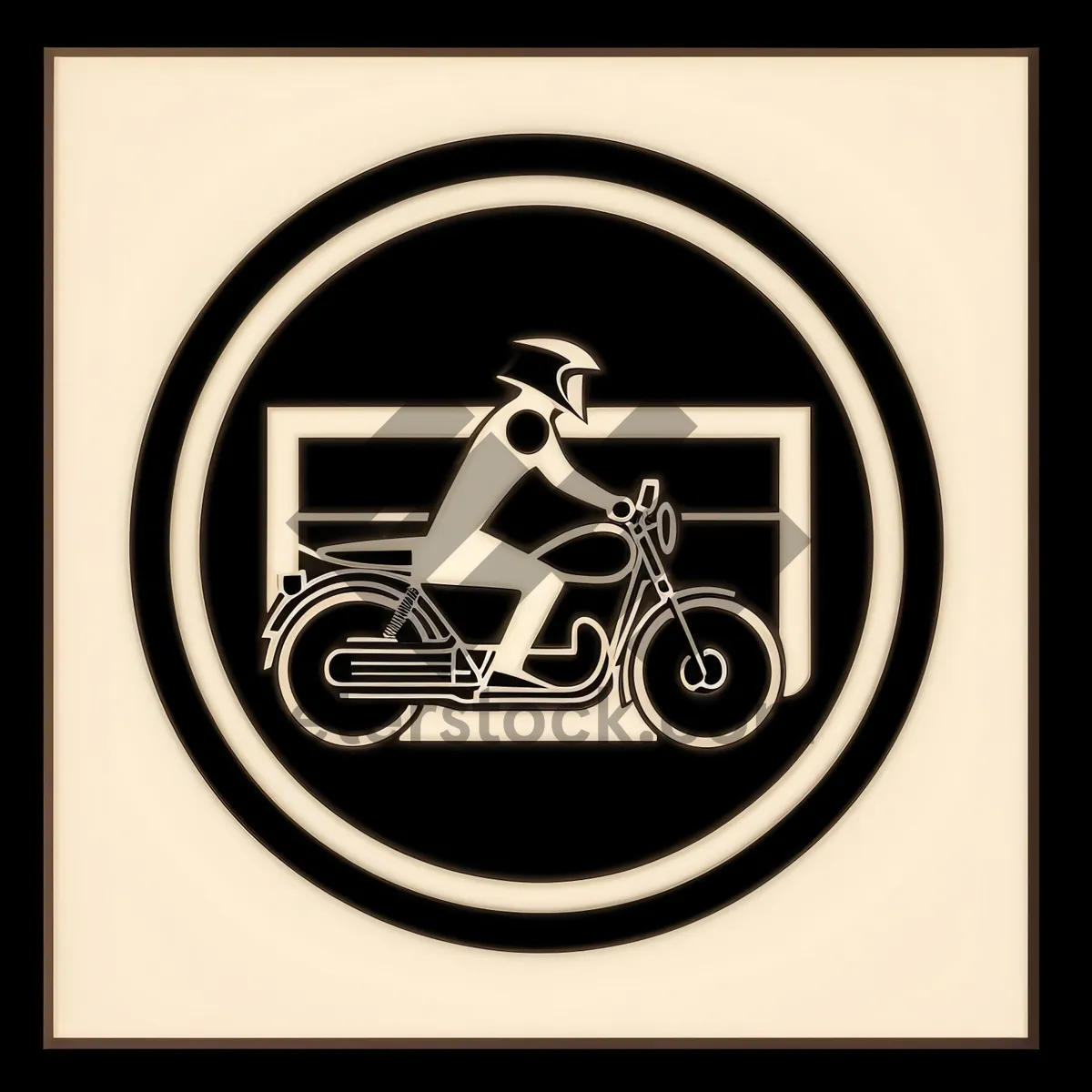 Picture of Shiny Black Metallic Round Button Icon