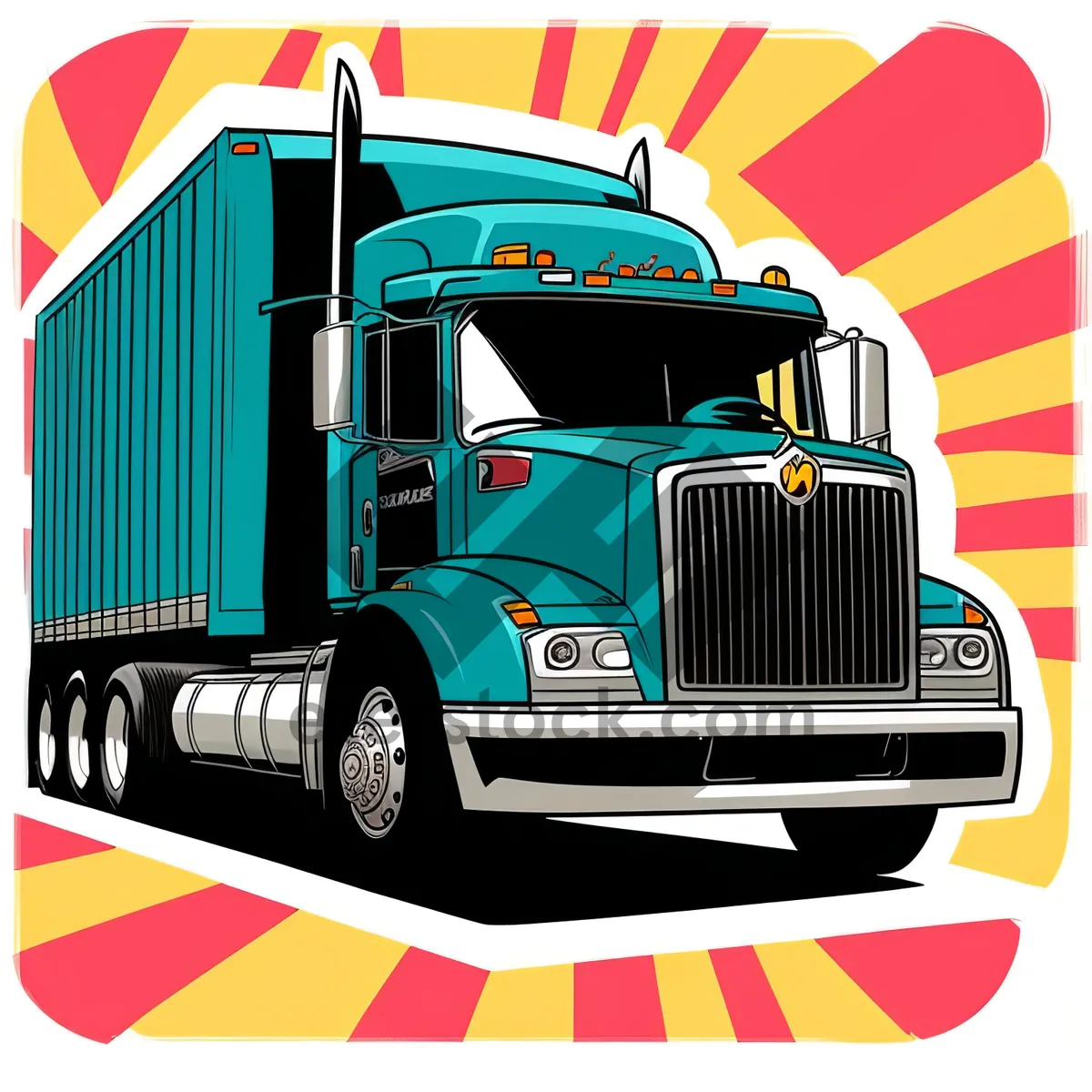 Picture of Highway Hauler: Fast and Reliable Trucking for Freight Transport