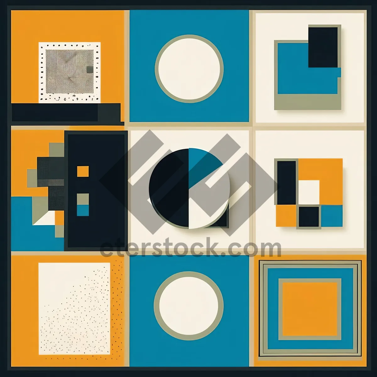 Picture of Graphic design symbol icon set for web